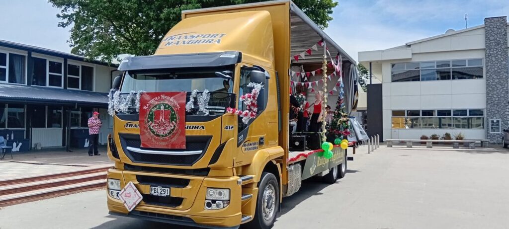 Rangiora Christmas Parade - Rangiora High School Band